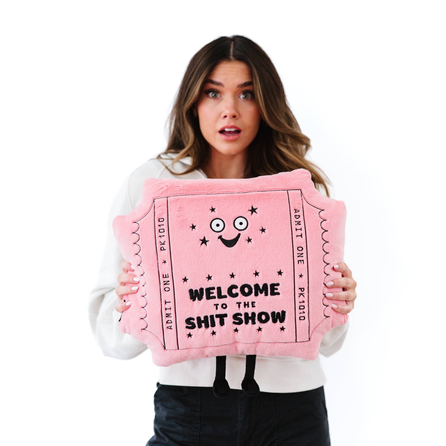 Pillow Welcome To The Sh*T Show Funny Plush Toy Cute Gift