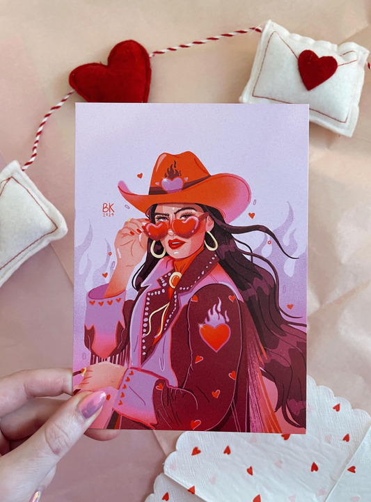 Howdy Valentine *Valentine's Post Card*