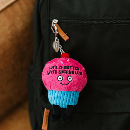 Cute Plush Cupcake Bag Charm Soft Cuddly Toy Funny Gift