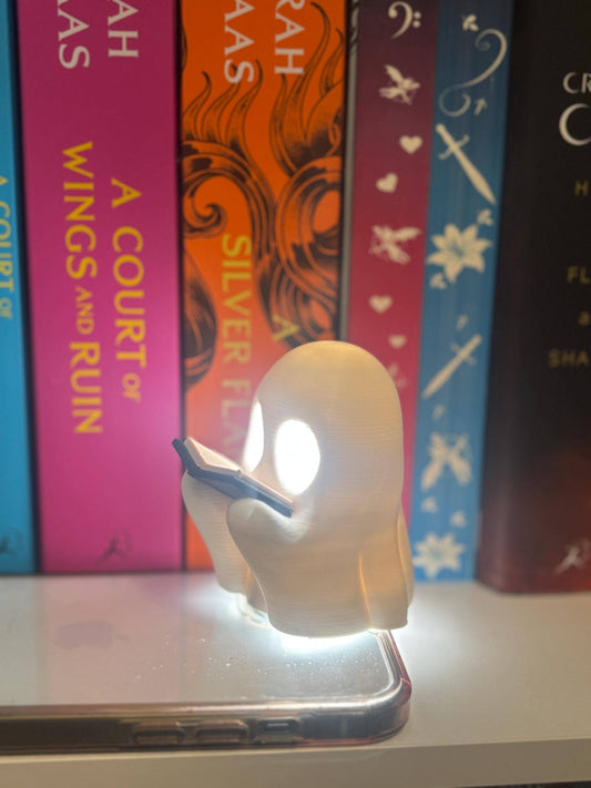 Book Ghost with Tea Light