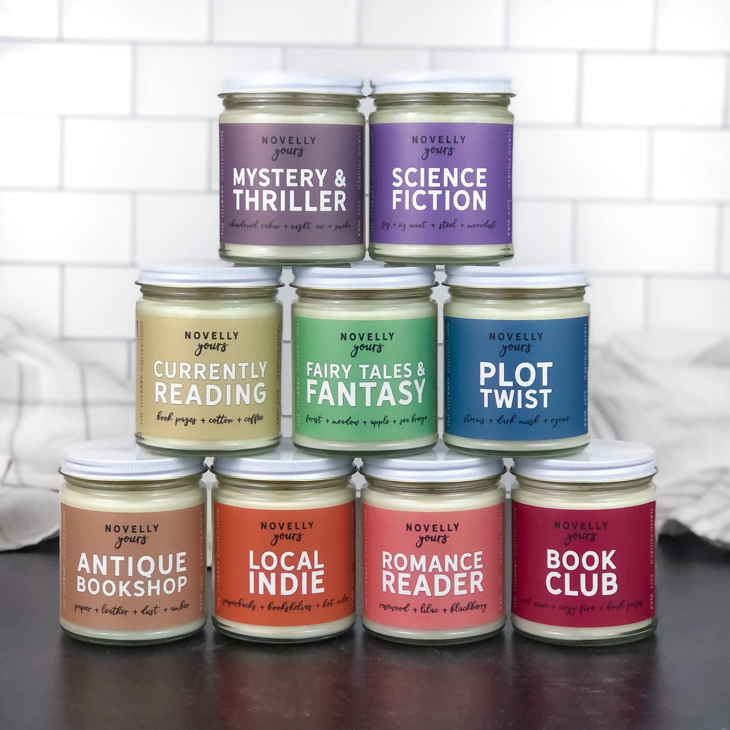 Romance Reader candle | Literary Gift for Bookworms