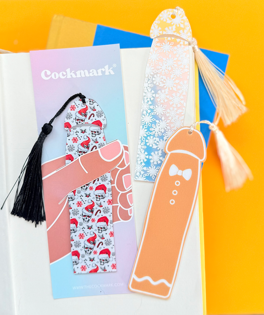 Gothic Christmas Cockmark Bookmark