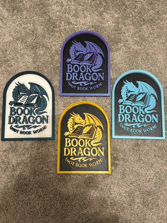 Book Dragon Sign