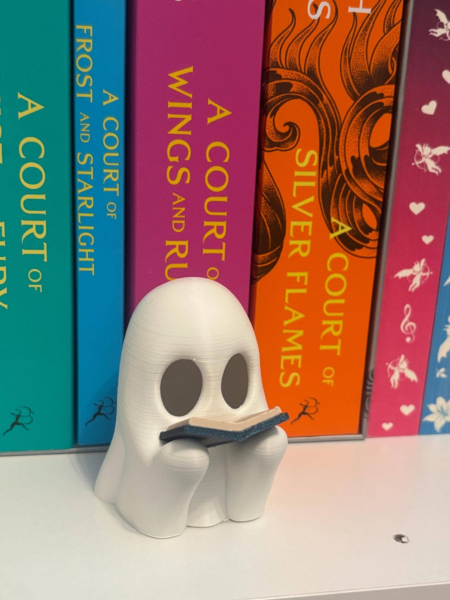 Book Ghost with Tea Light