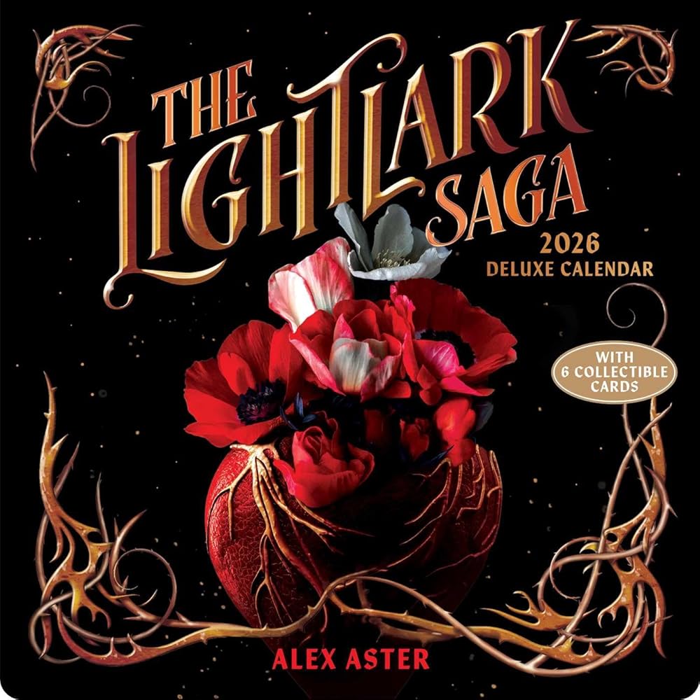 The Lightlark Saga 2026 Deluxe Wall Calendar with 6 Collectible Cards cover image