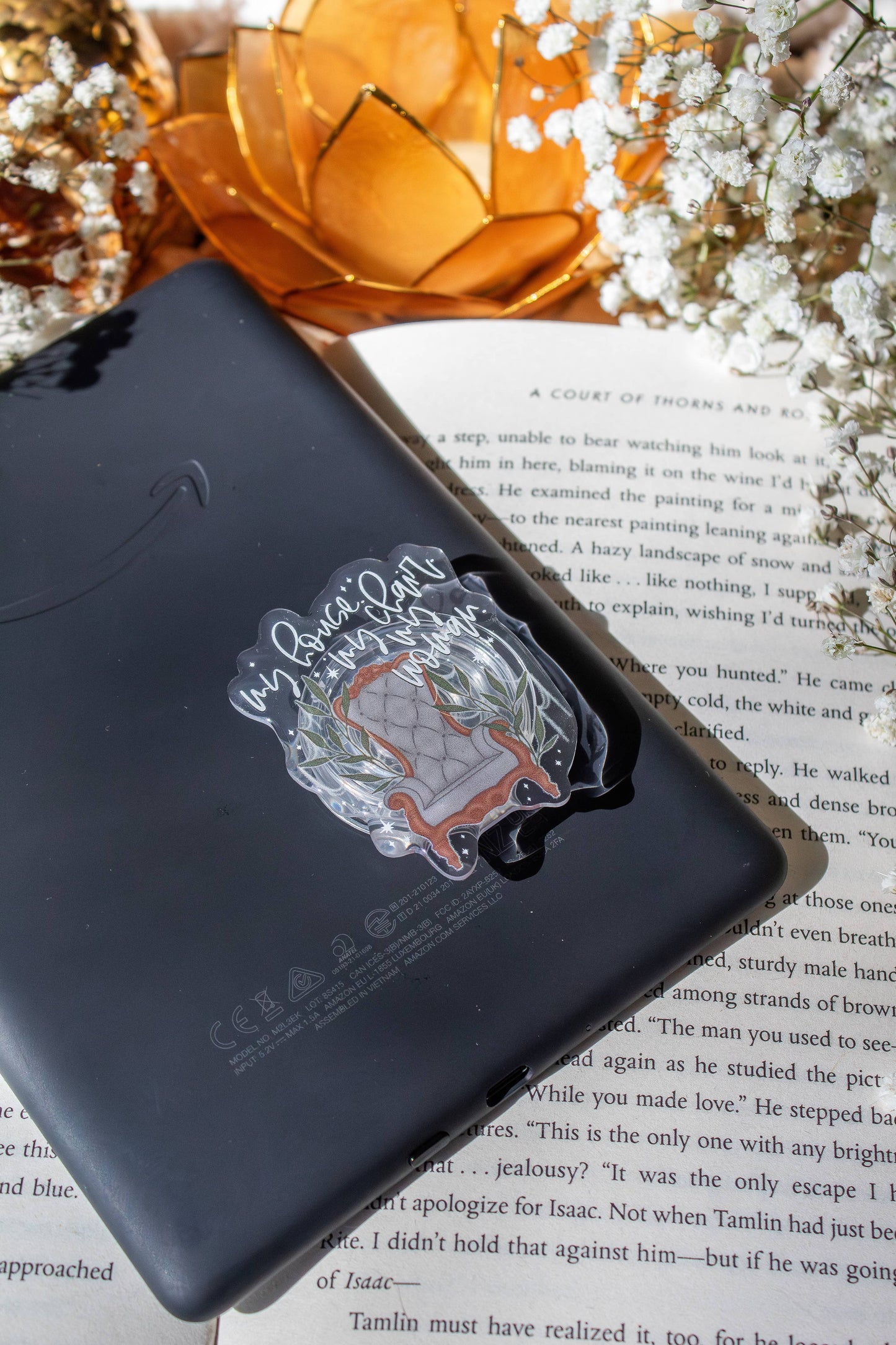 Fourth Wing Xaden's Throne Kindle / Phone Grip