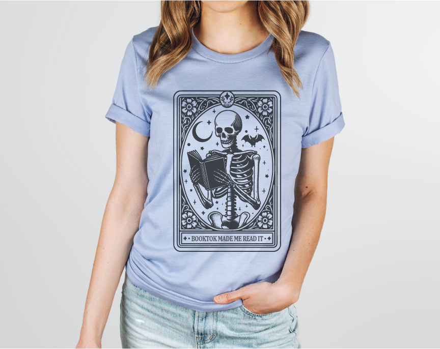 Booktok Made Me Read It Bella Canvas Tee