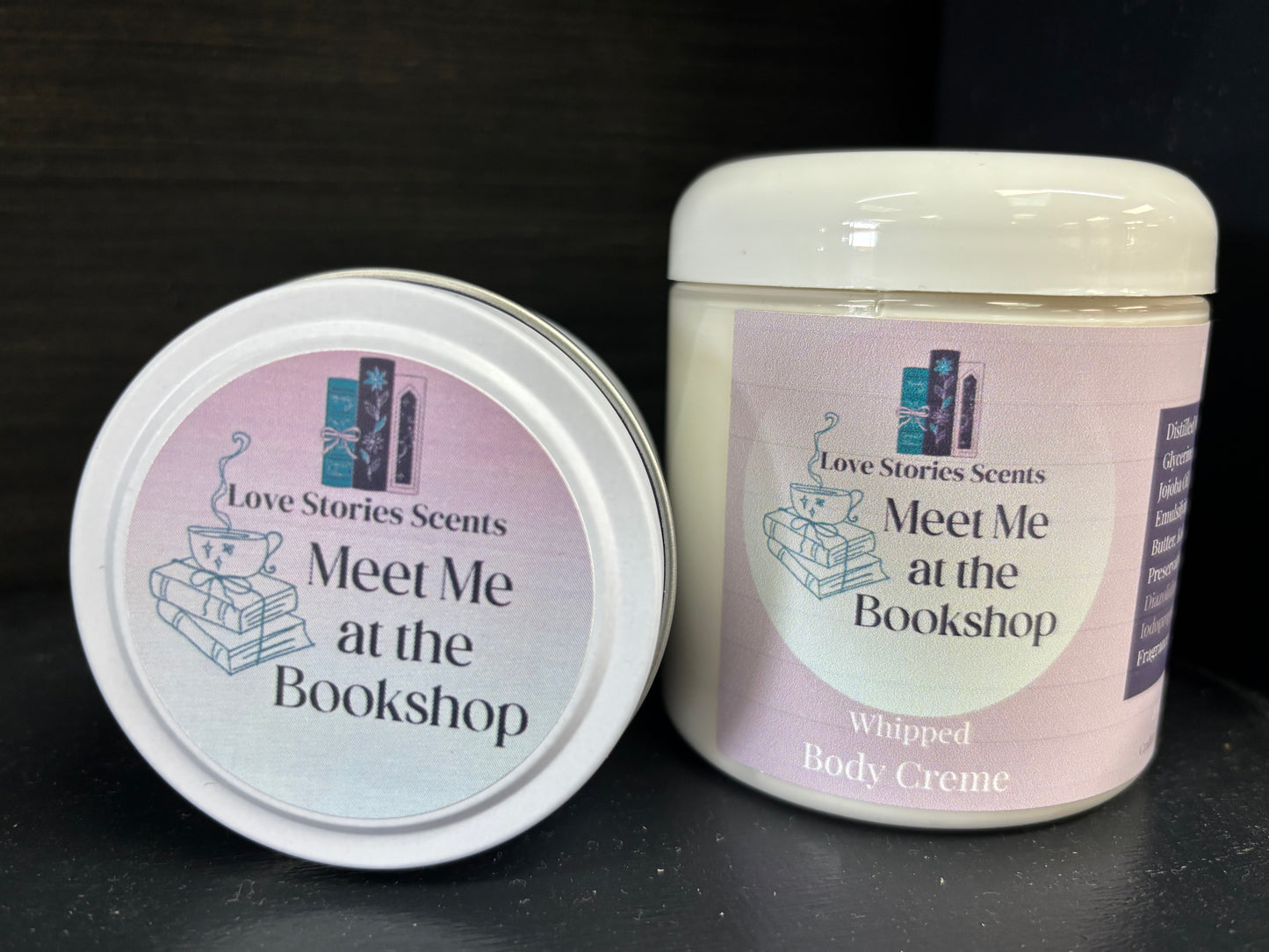 Meet Me at the Bookshop Candle