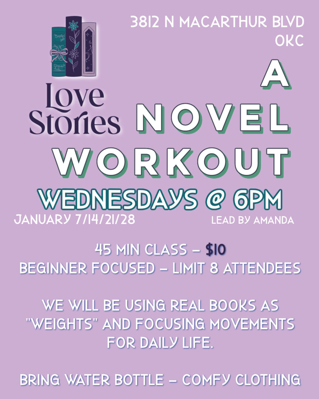 A Novel Workout with Amanda