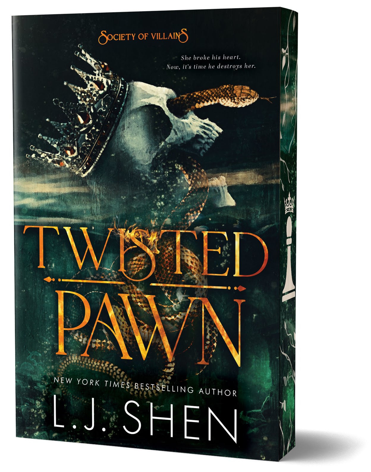 Twisted Pawn by LJ Shen (Society of Villains Book 2)