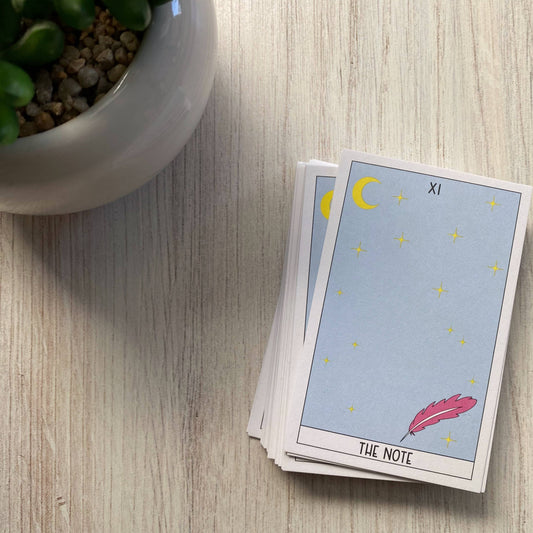 Mini Notecard Set of 60 - Tarot Card