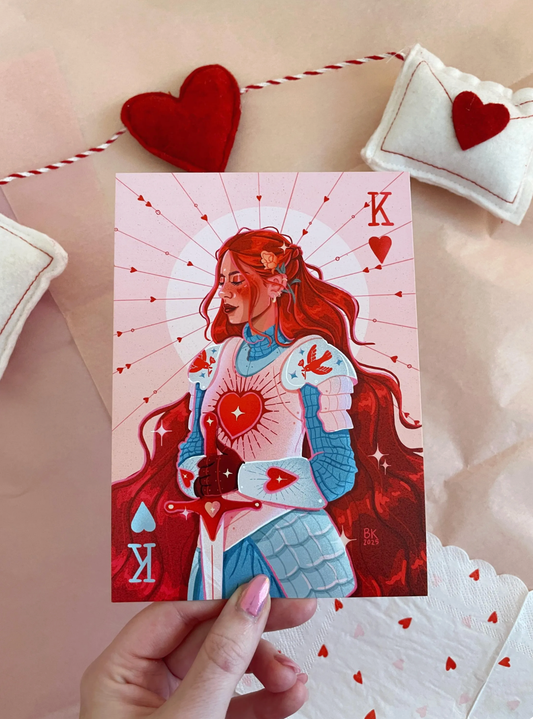 Knight of Hearts *Valentine's Post Card*
