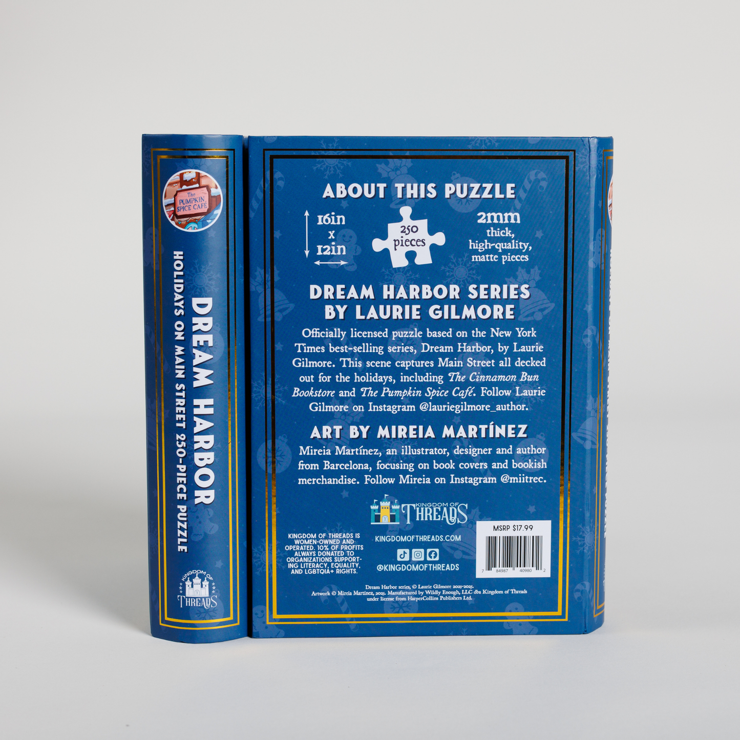 Holidays on Main Street Keepsake Puzzle | Dream Harbor