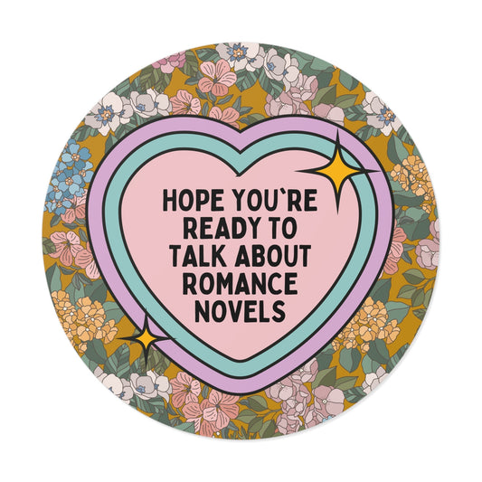 Romance Reader Sticker