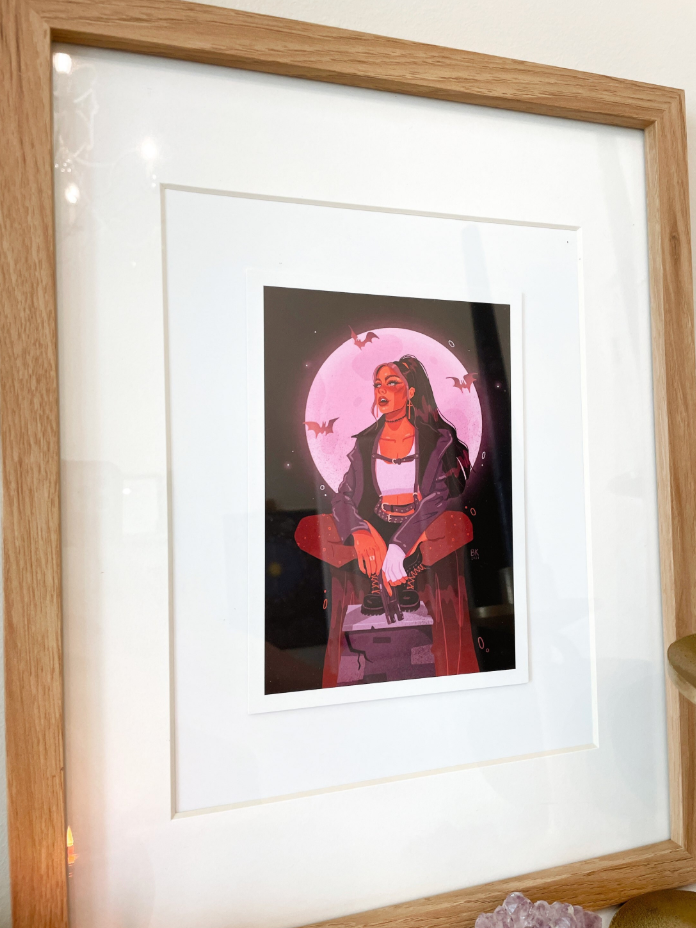 Vampire Hunter Print