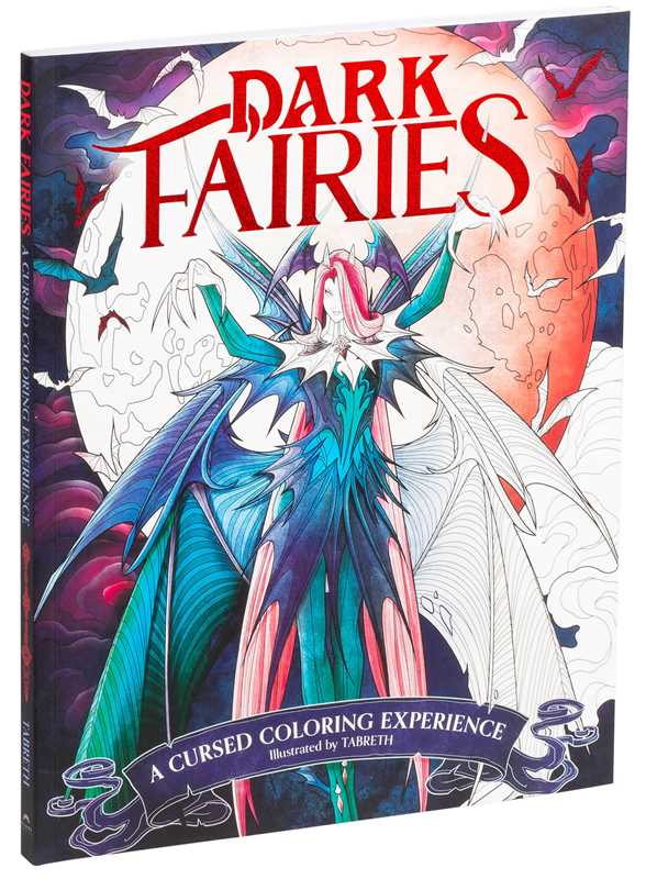 Dark Fairies Coloring by