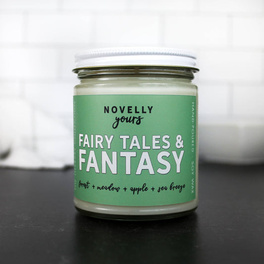 Fairy Tales & Fantasy candle | Bookish candle for Readers