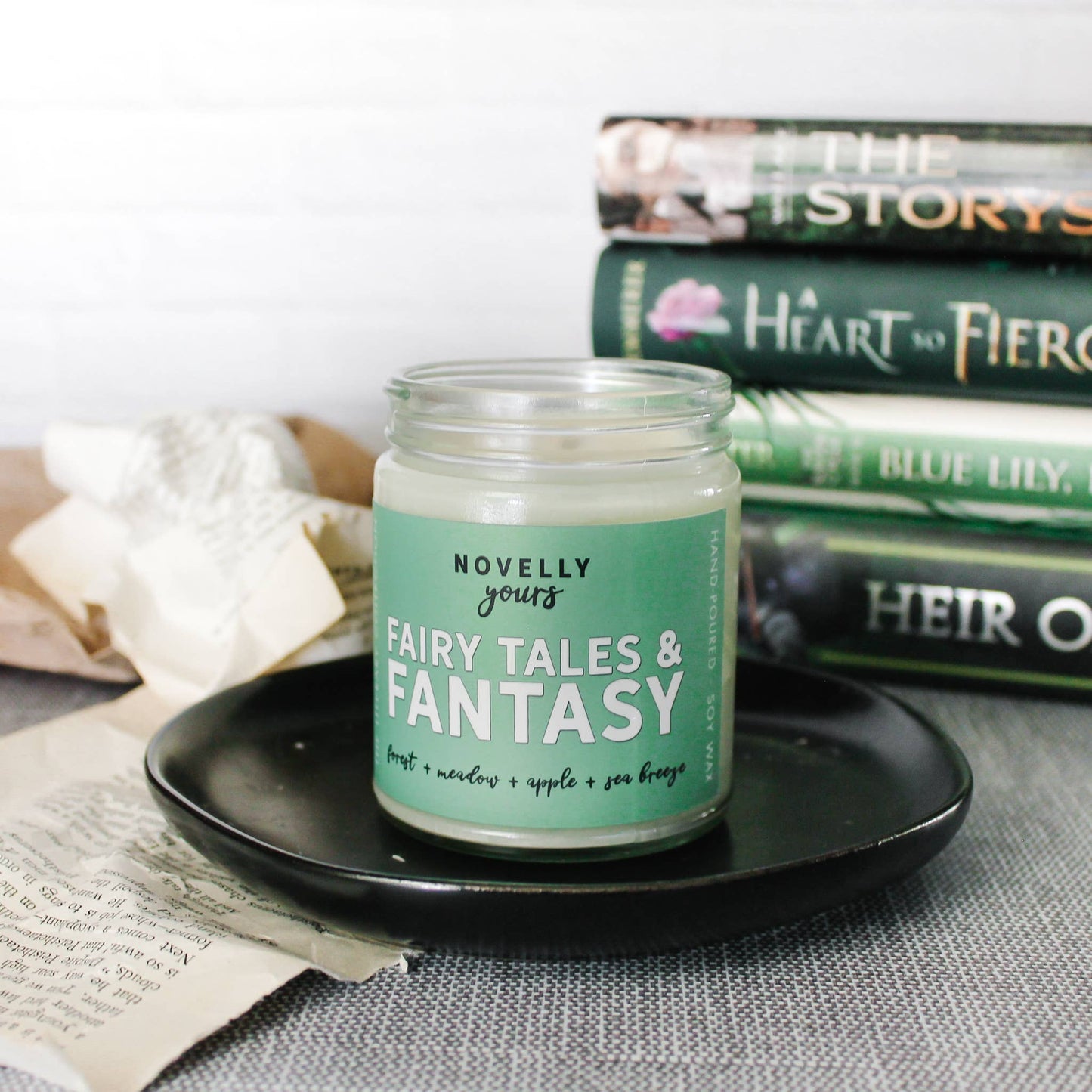 Fairy Tales & Fantasy candle | Bookish candle for Readers