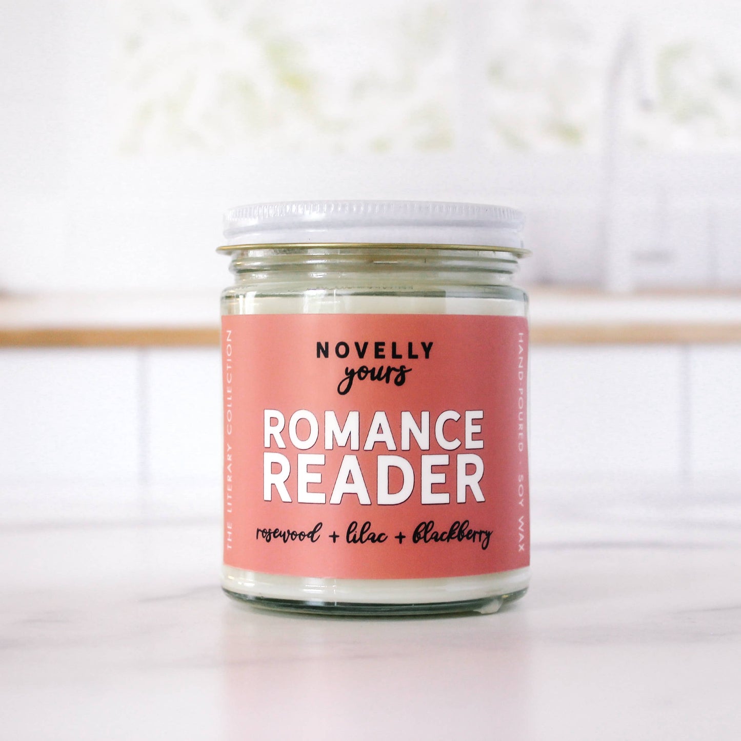 Romance Reader candle | Literary Gift for Bookworms