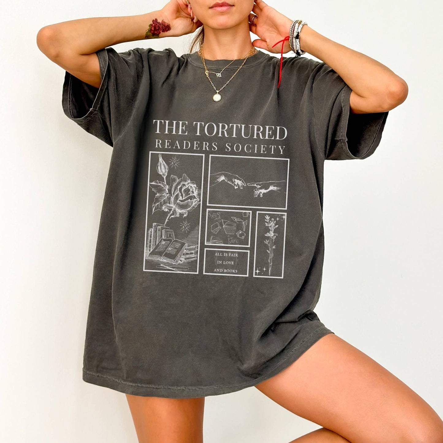 The Tortured Readers Society Shirt, Bookish Shirt, Book Love