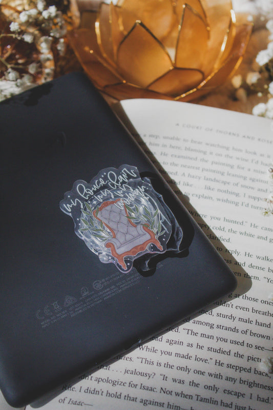 Fourth Wing Xaden's Throne Kindle / Phone Grip