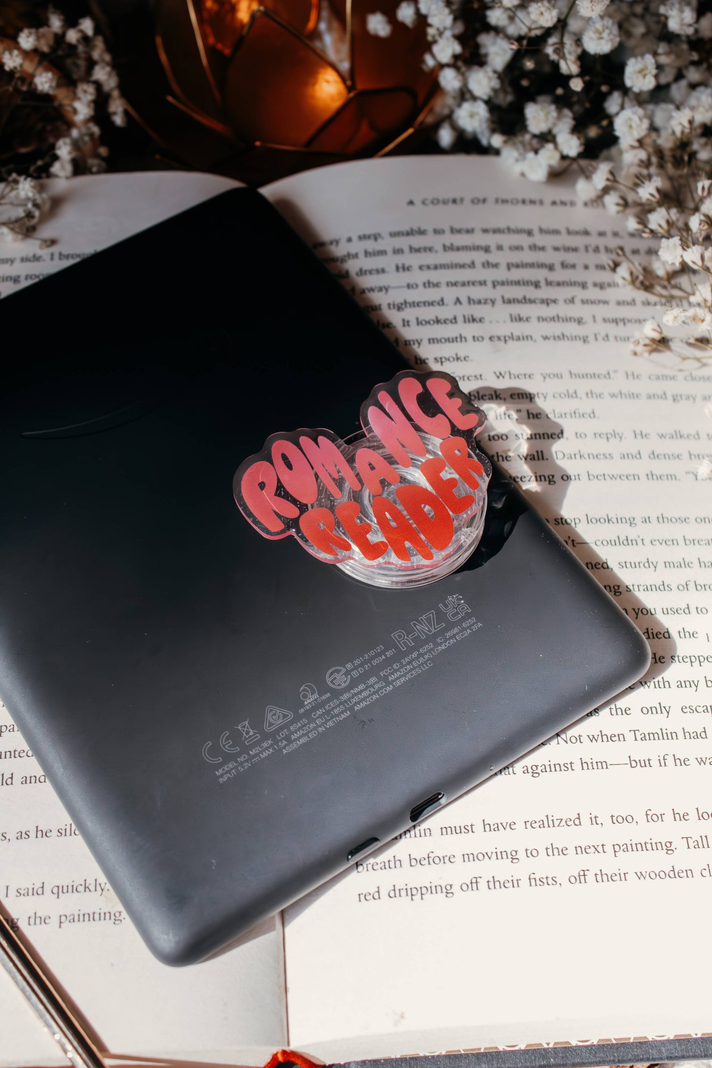 Romance Reader Heart Kindle / Phone Grip