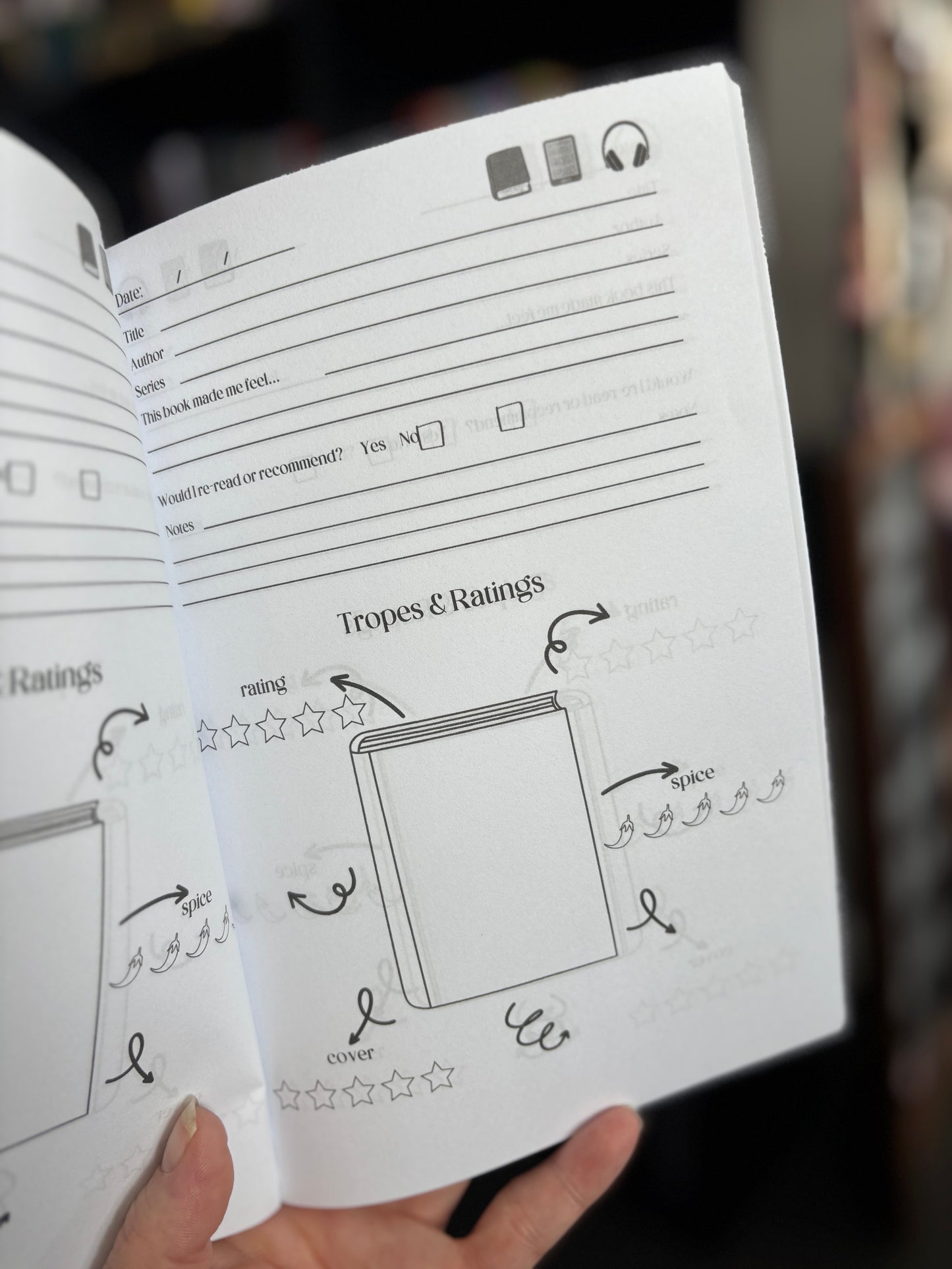 Romance Reading Journal