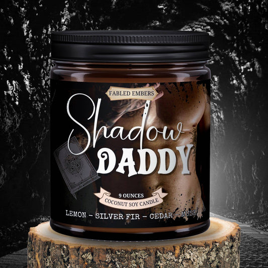SHADOW DADDY Candle | Spicy Romance Book Lovers