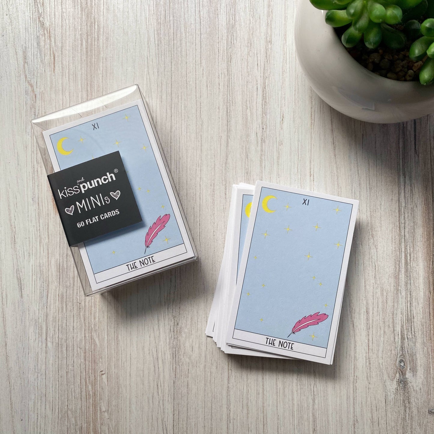 Mini Notecard Set of 60 - Tarot Card