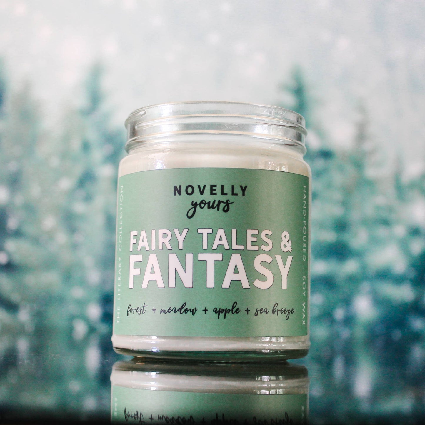 Fairy Tales & Fantasy candle | Bookish candle for Readers