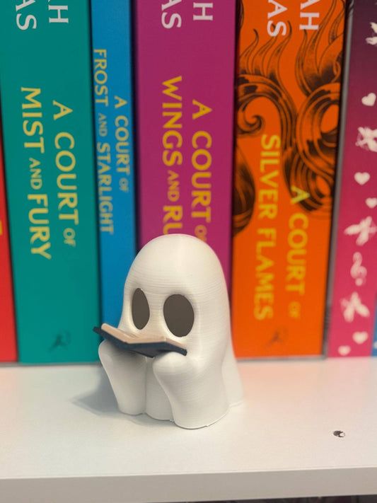 Book Ghost with Tea Light