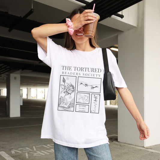 The Tortured Readers Society Shirt, Bookish Shirt, Book Love