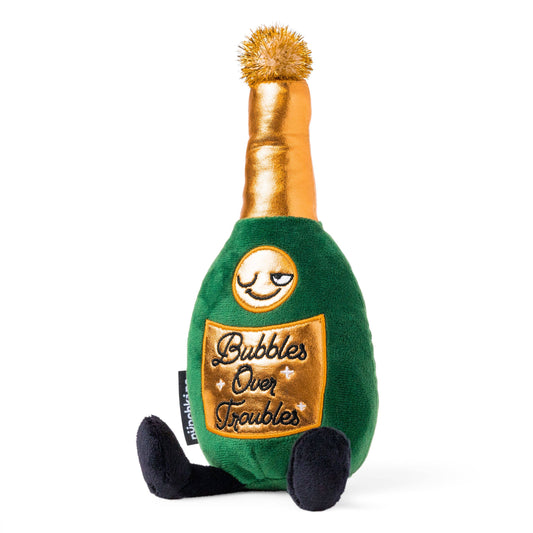 Cute Champagne Novelty Plushie, Perfect Holiday Gift