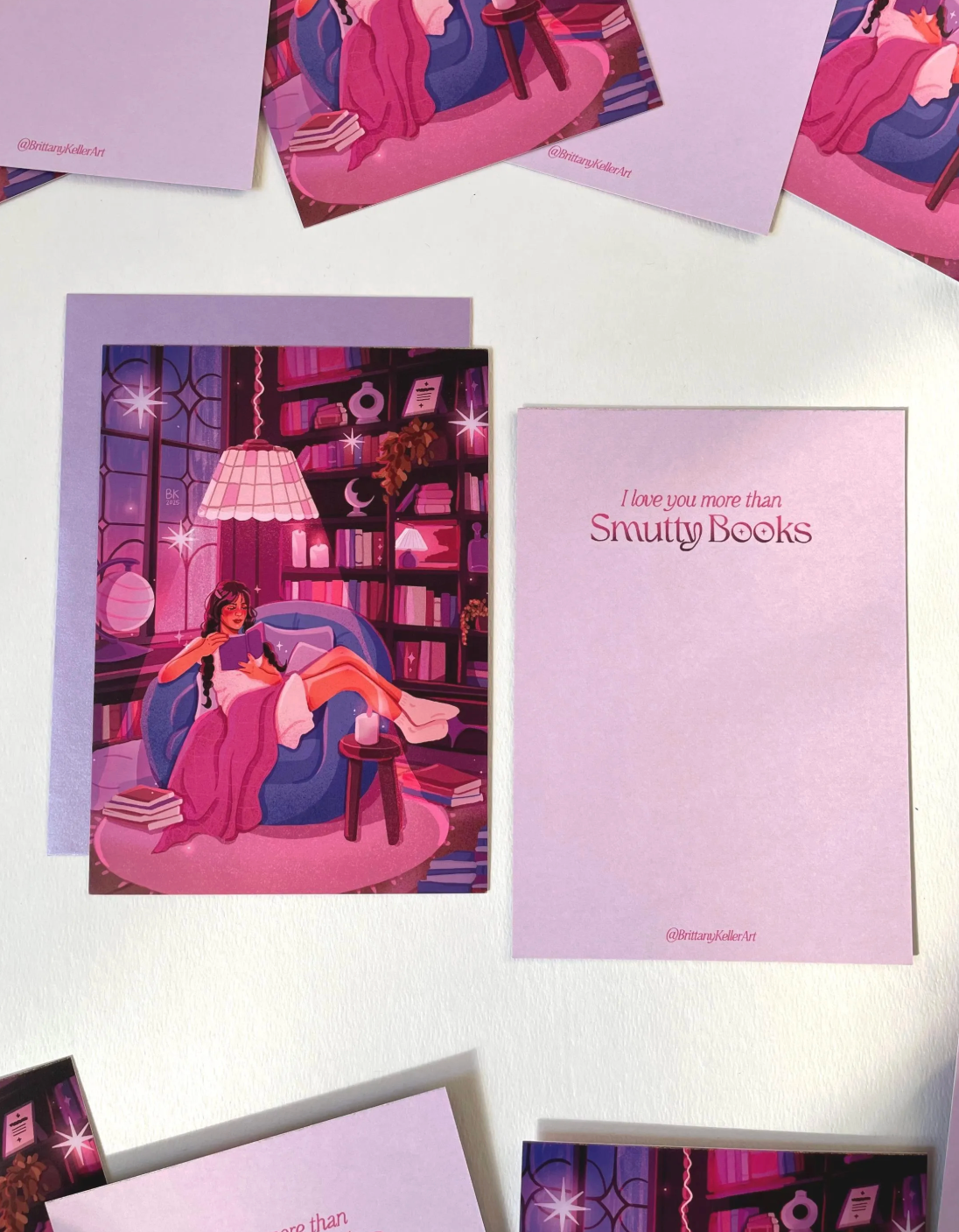 Cozy Reading Nook *Valentine's Post Card*