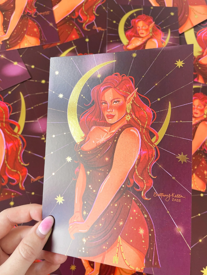 Bryce Gold Foil Print