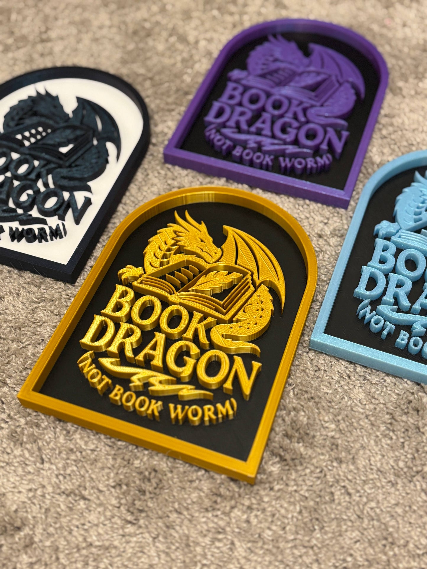 Book Dragon Sign