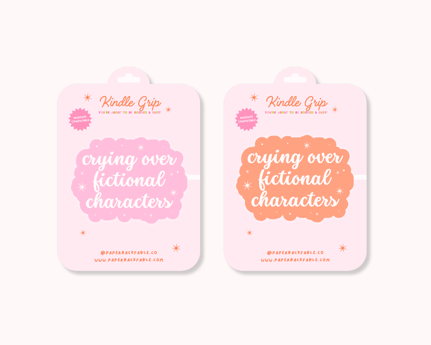 Crying Over Fictional Characters - Kindle Grip