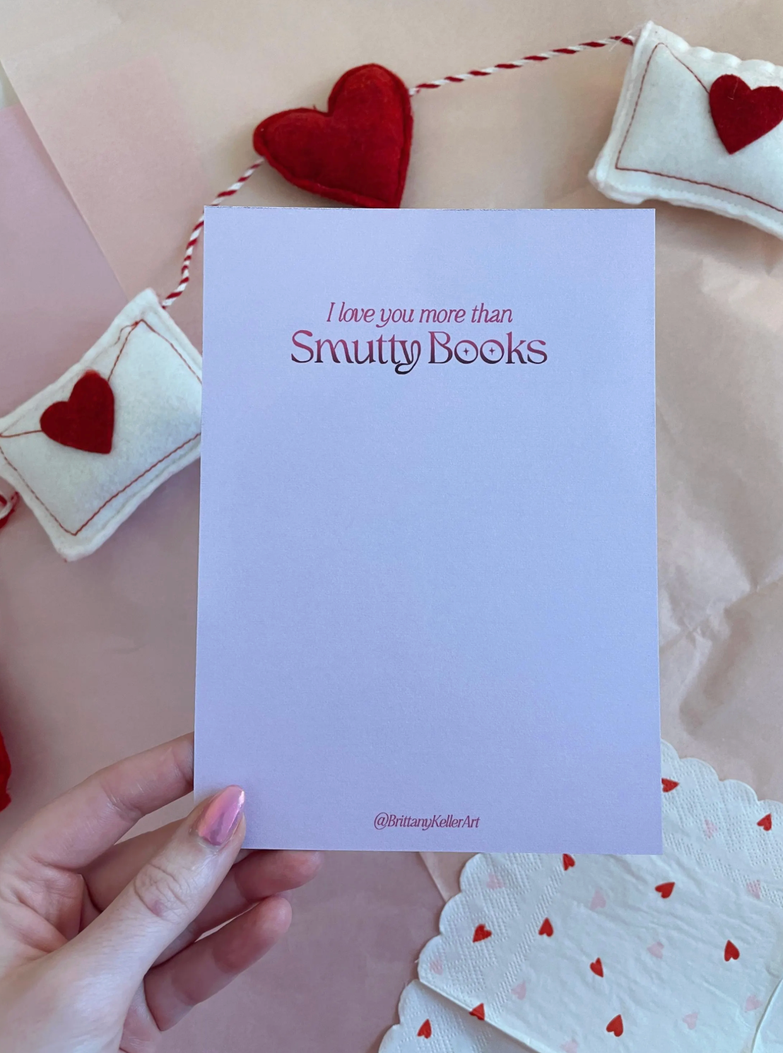 Cozy Reading Nook *Valentine's Post Card*