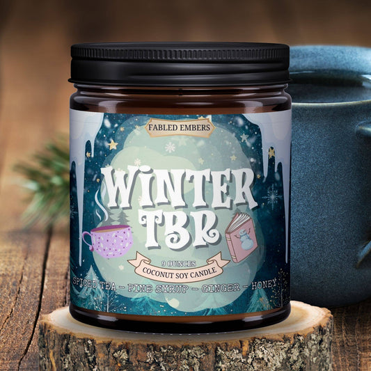 WINTER TBR | Reader's Holiday Candle | SEASONAL