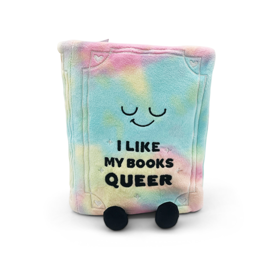 "I Like My Books Queer" Book Plush