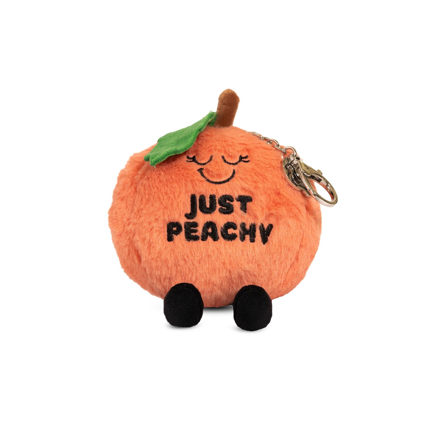 Plush Bag Charm Cute Just Peachy  Soft Toy Funny Gift Animal