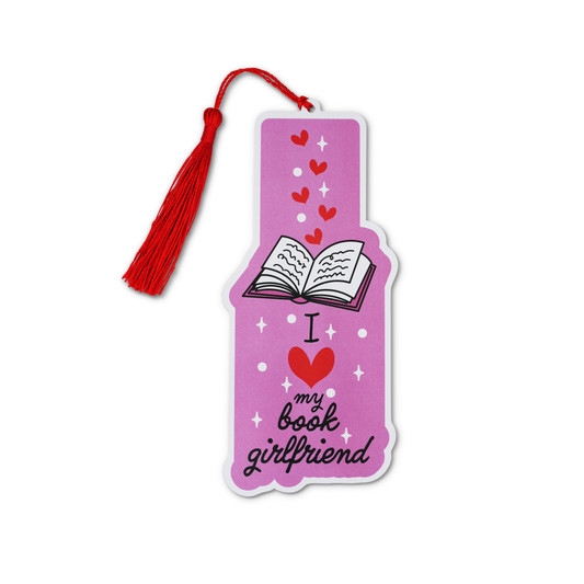 “I Love My Book Girlfriend” Bookmark