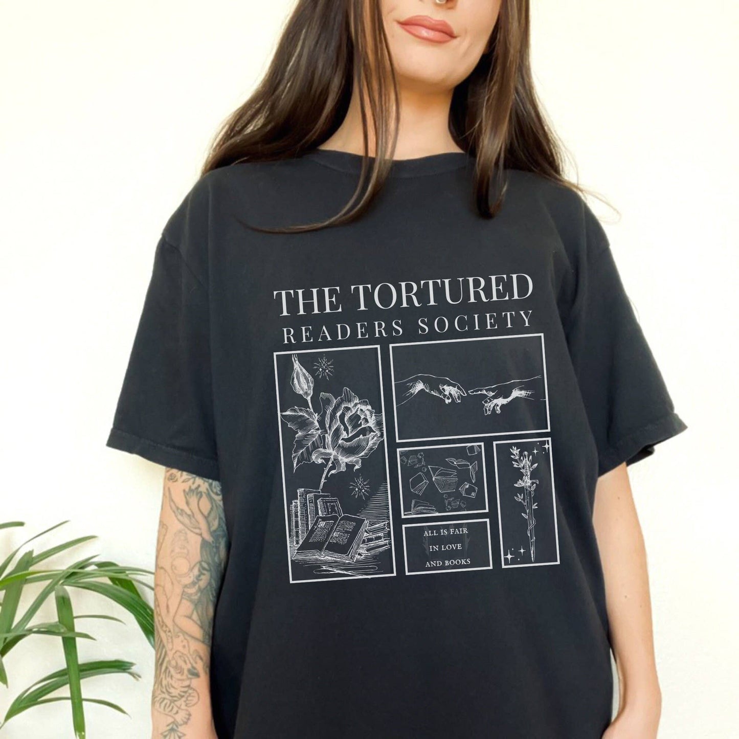 The Tortured Readers Society Shirt, Bookish Shirt, Book Love