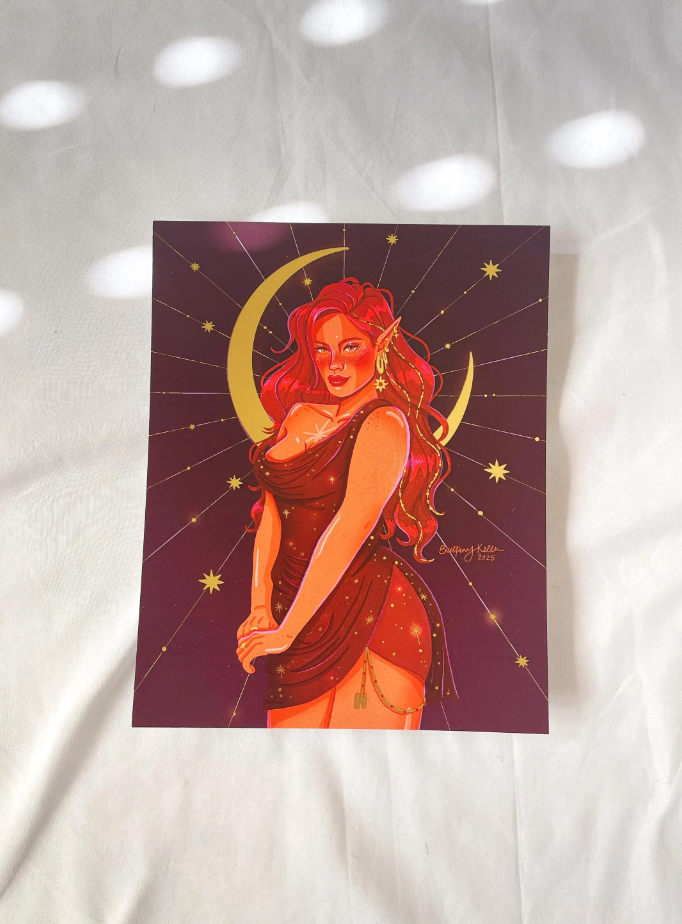 Bryce Gold Foil Print