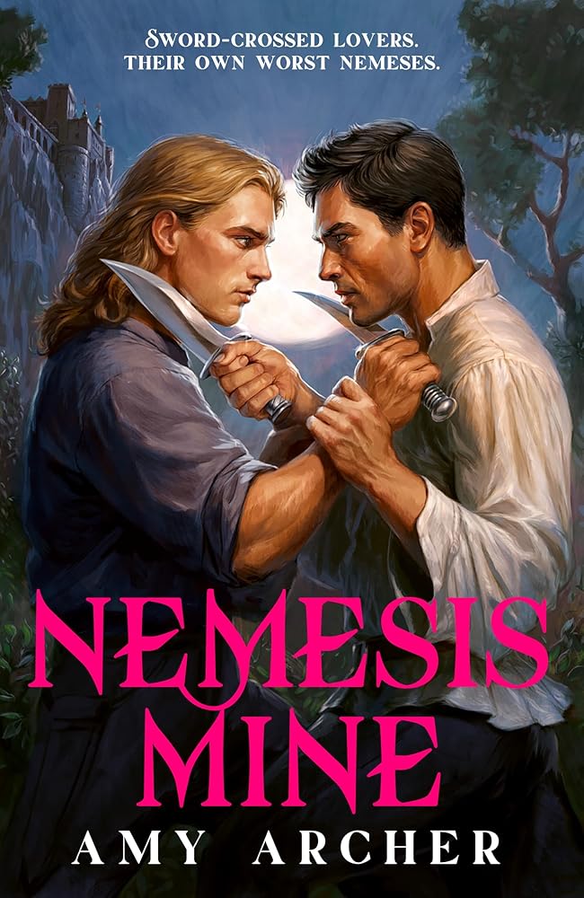 Nemesis Mine: The debut enemies-to-lovers queer romantasy romp of 2026 cover image