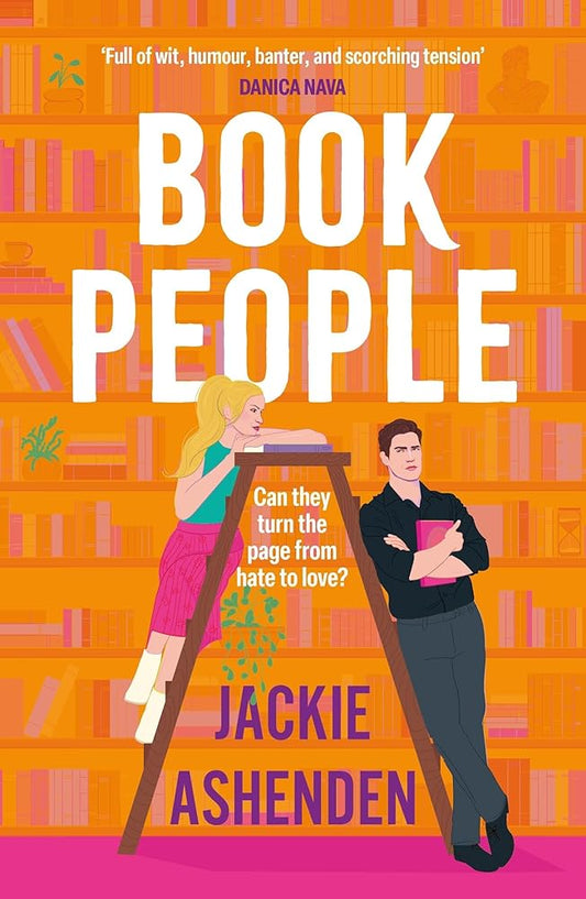 Book People: A sweet and spicy, enemies-to-lovers bookshop rom-com! cover image