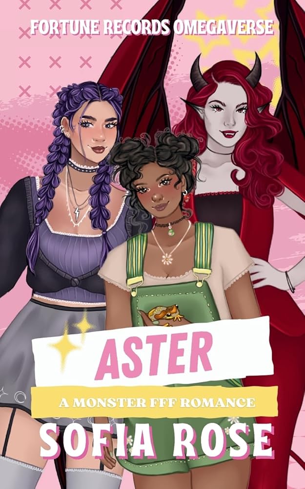 Aster: A Sapphic Monster Romance: A Monster FFF Romance: 1 cover image