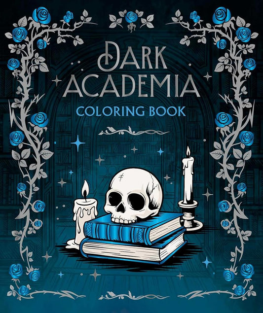 Dark Academia Coloring Book (Rockpool Coloring) cover image