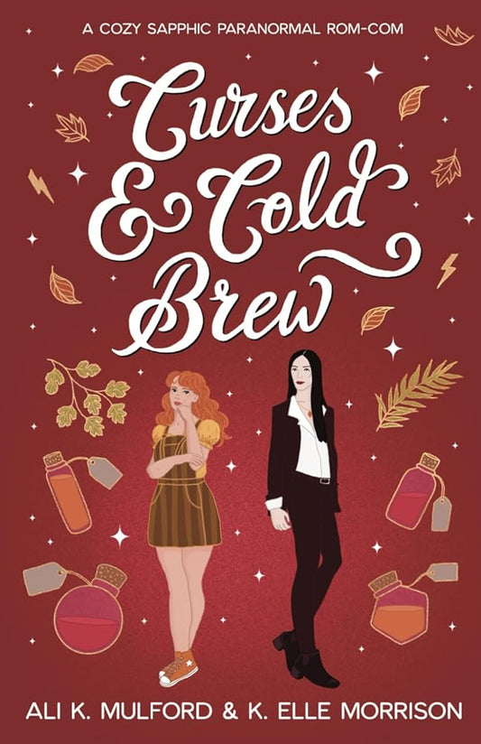 Curses & Cold Brew: A cozy sapphic paranormal rom-com cover image