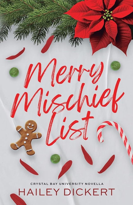 Merry Mischief List: An Age Gap Holiday Romance Novella (Crystal Bay University) cover image